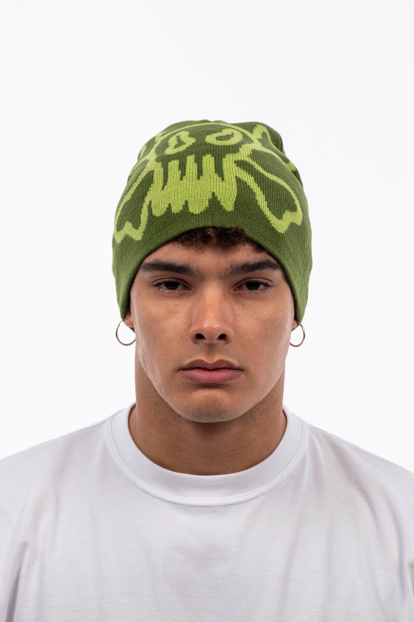 Green Beanie