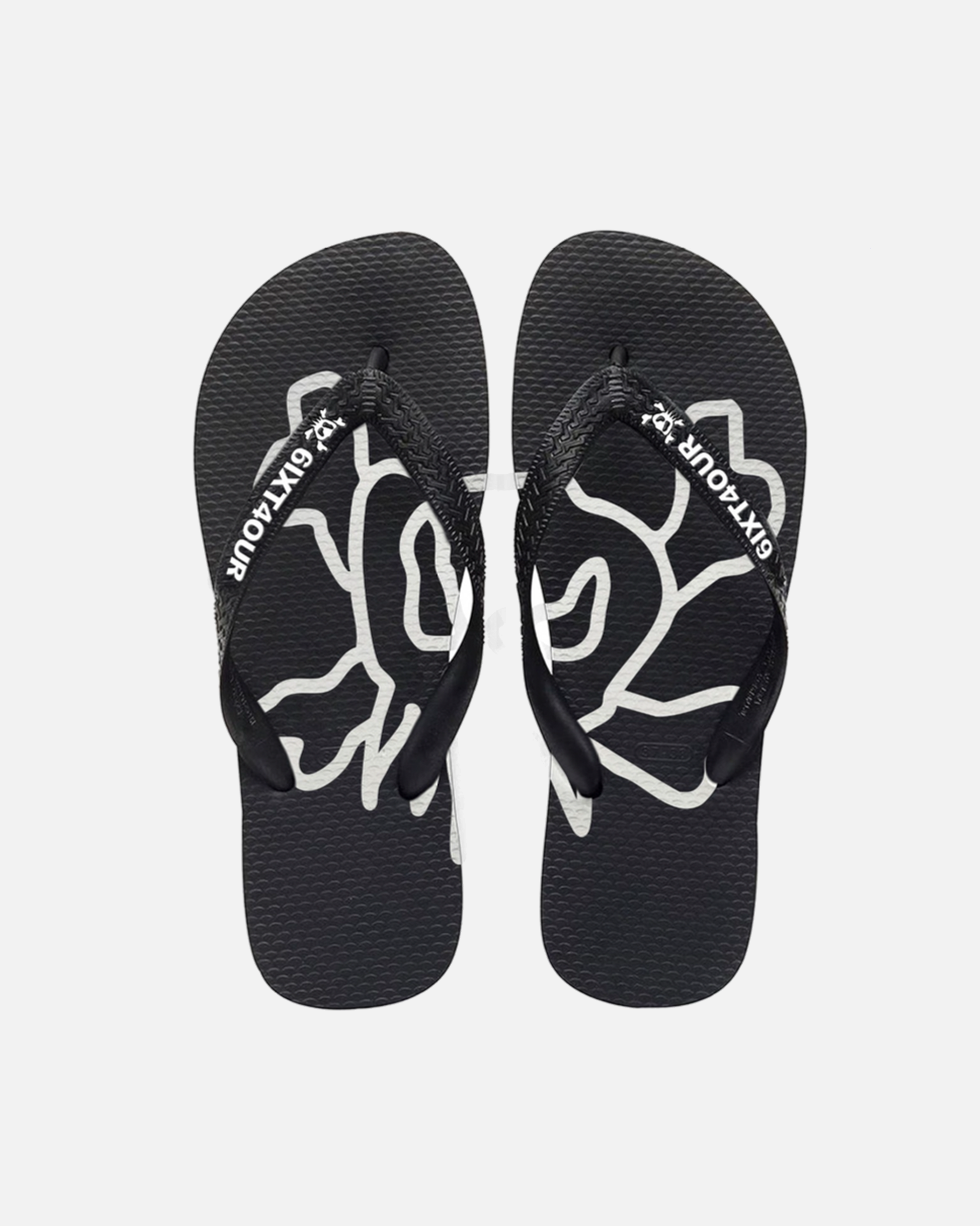 SKULL FLIP FLOPS