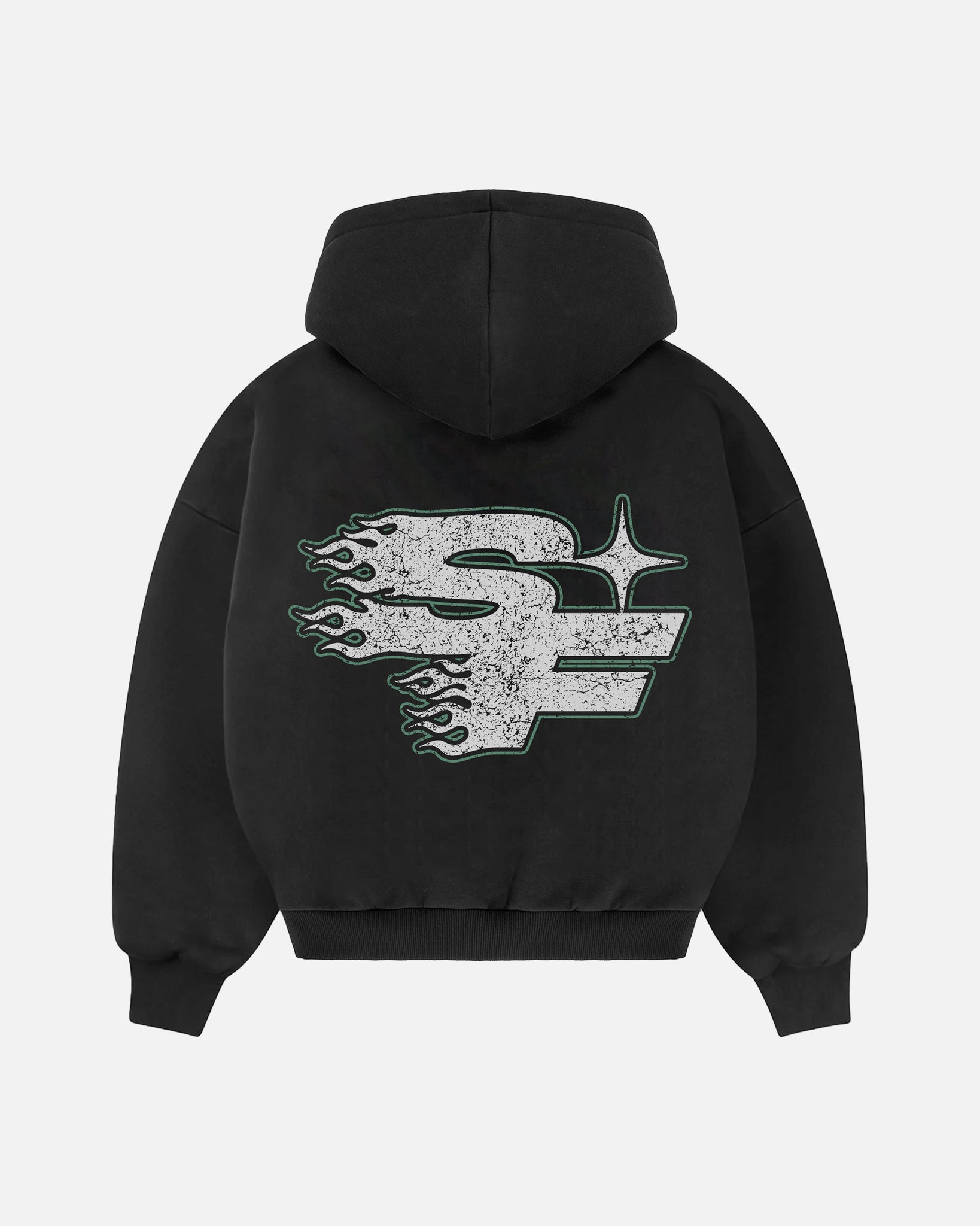 SF Faded - Green Hoodie