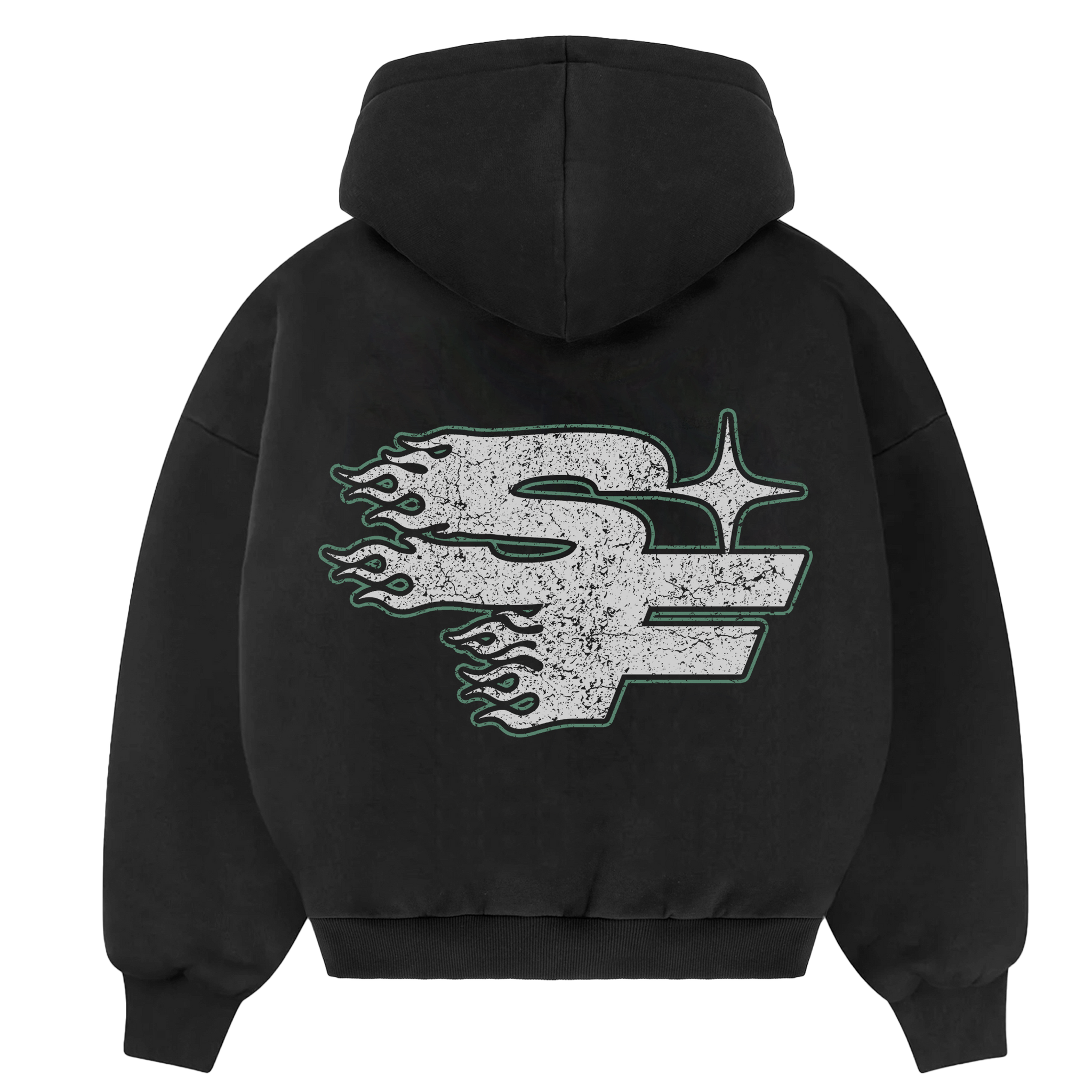 SF Faded - Green Hoodie