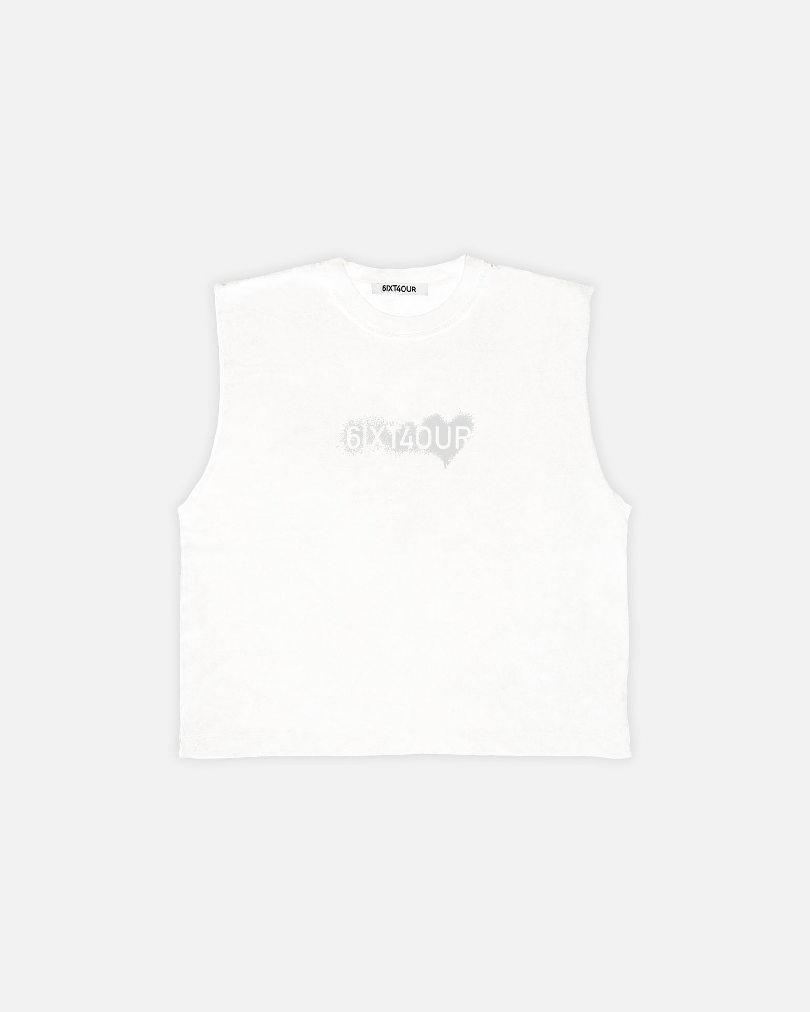 WHITE WORN SKULL