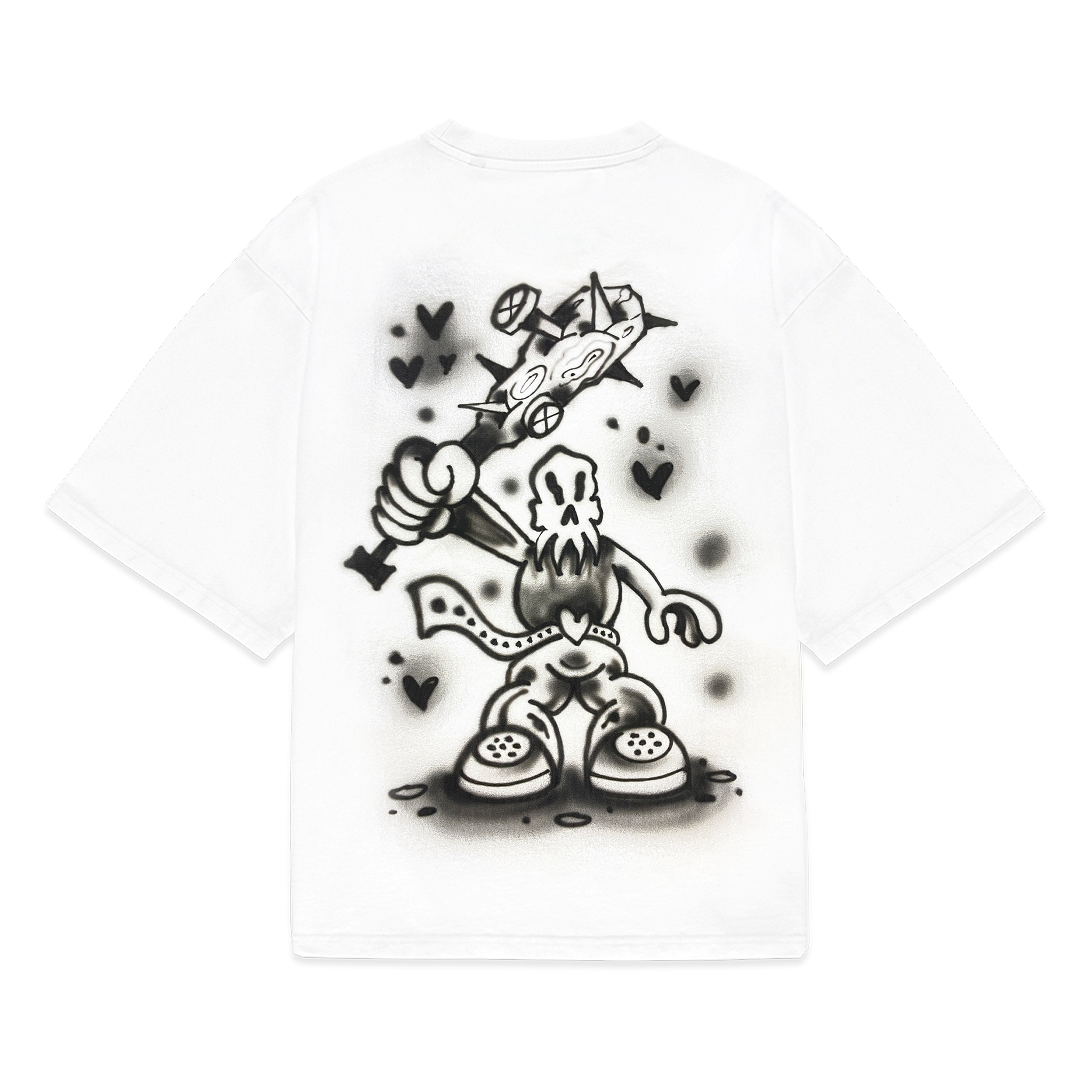 WARRIOR AIRBRUSH TSHIRT X OURISO
