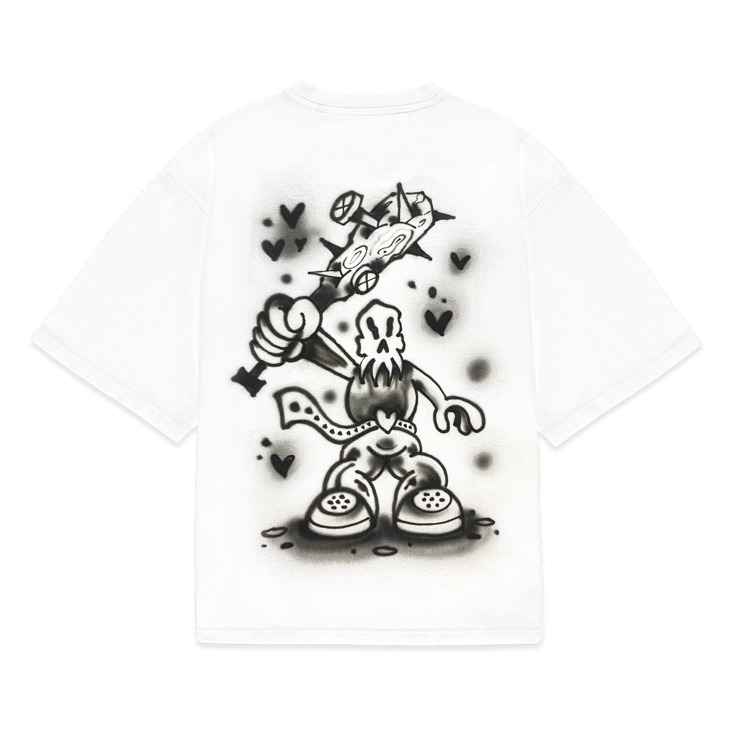 WARRIOR AIRBRUSH TSHIRT X OURISO