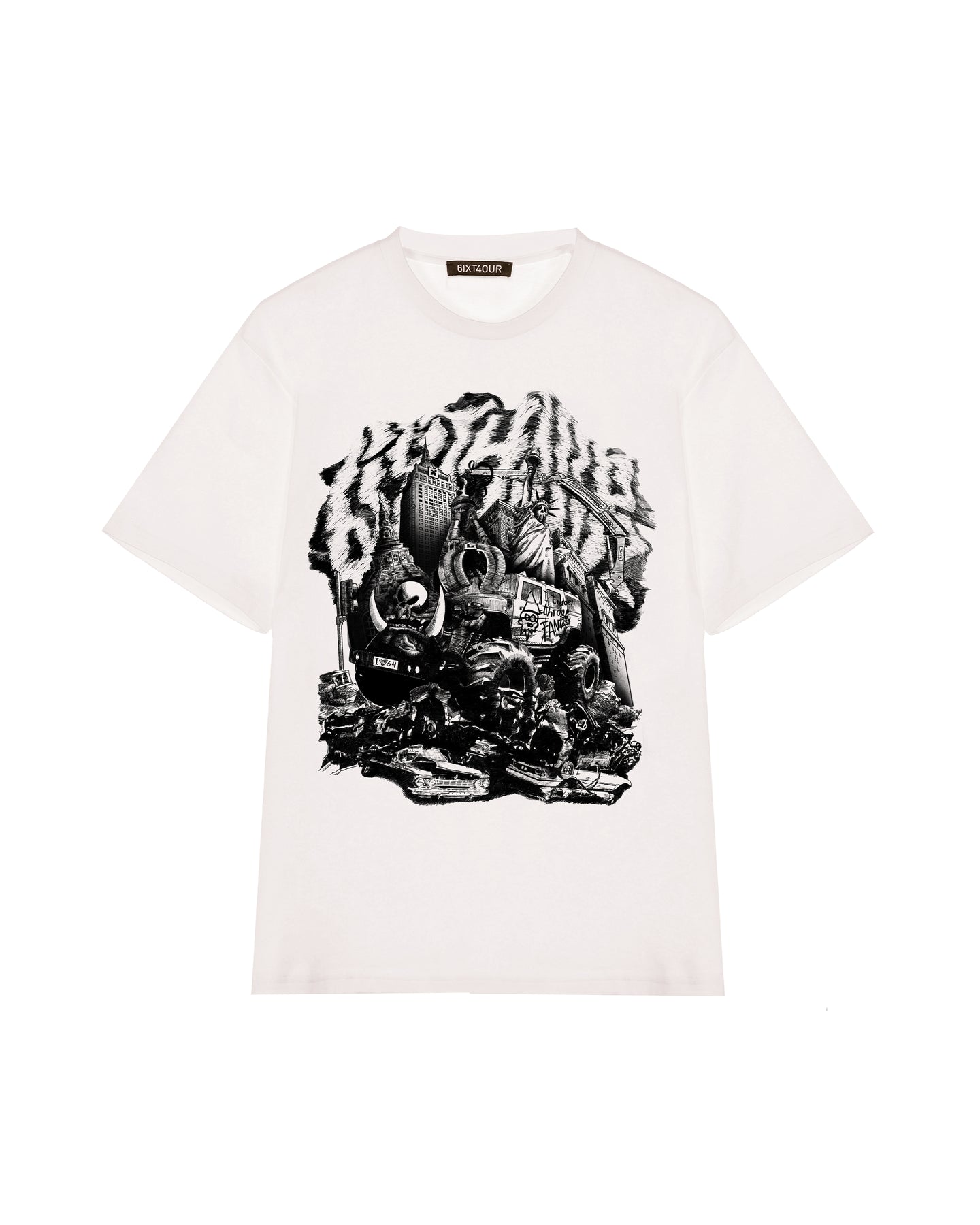 SCRAPPING TEE