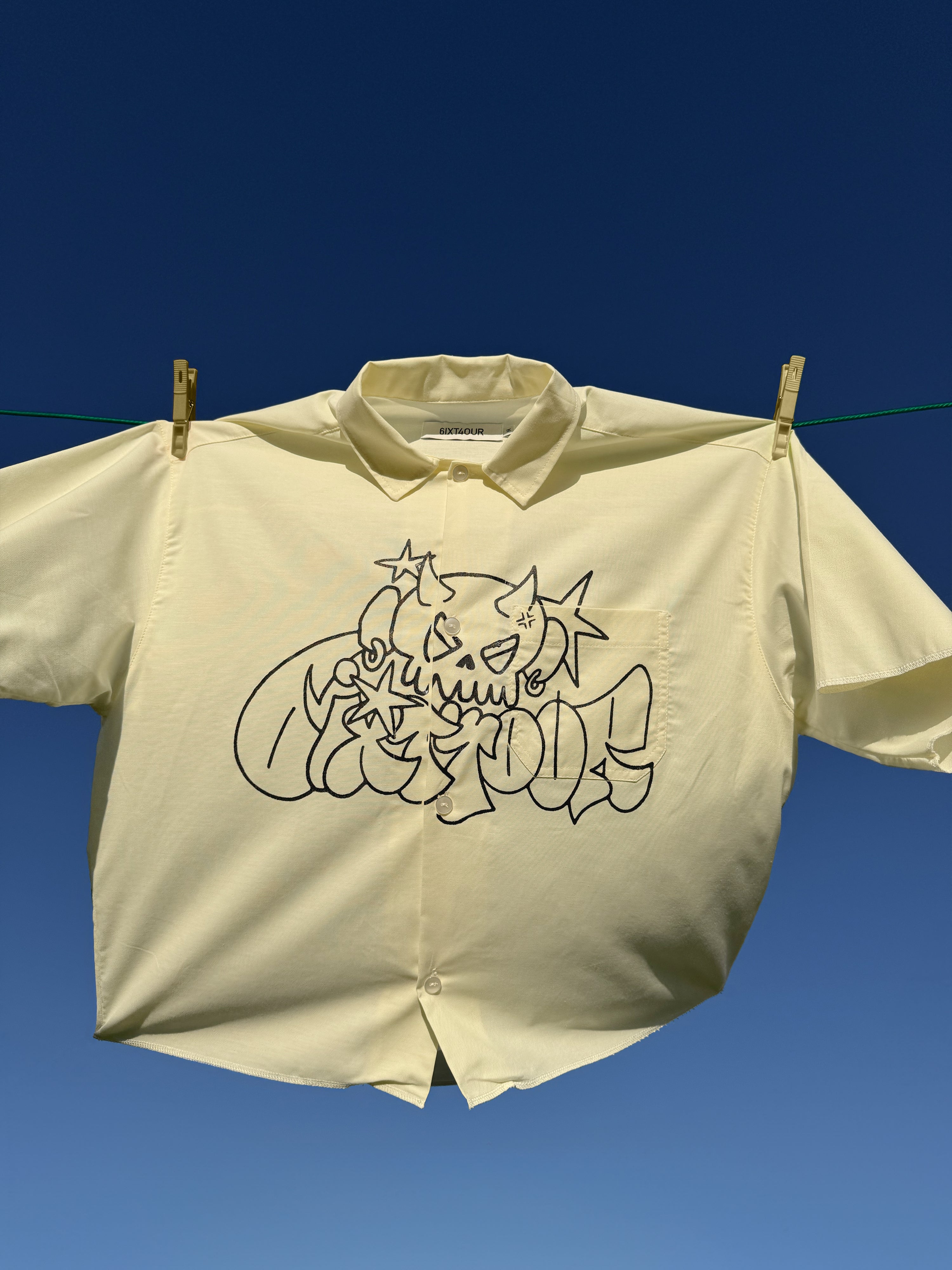 LIGHT YELLOW FAVORITE SHIRT