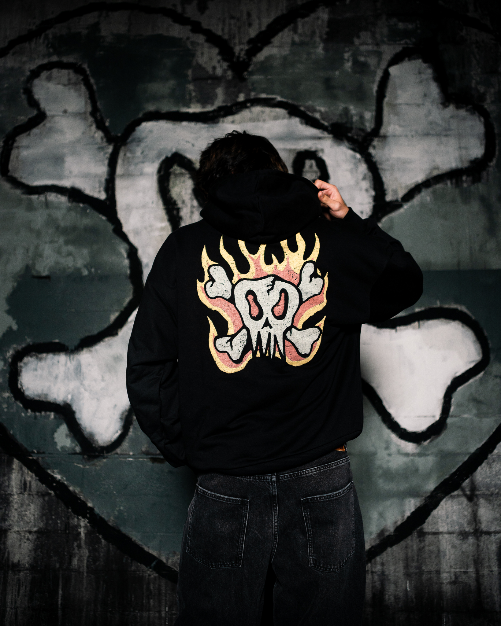 Flame hoodie