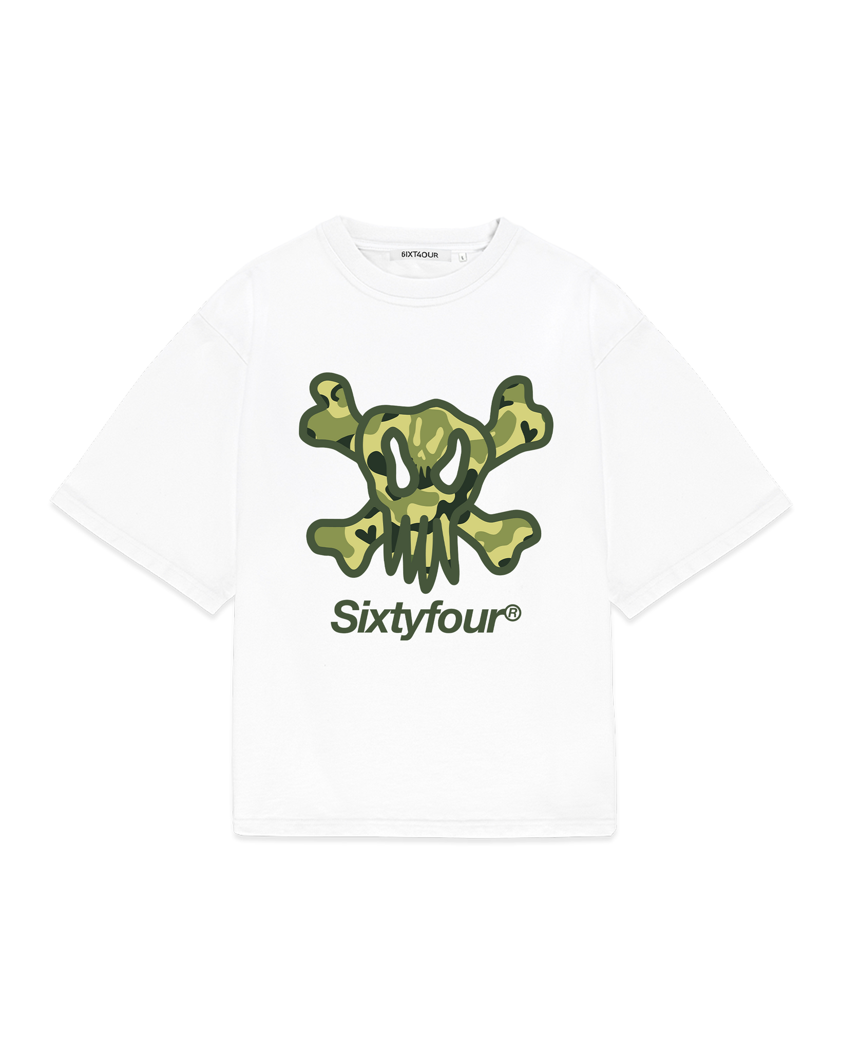 Camo Skull - Green