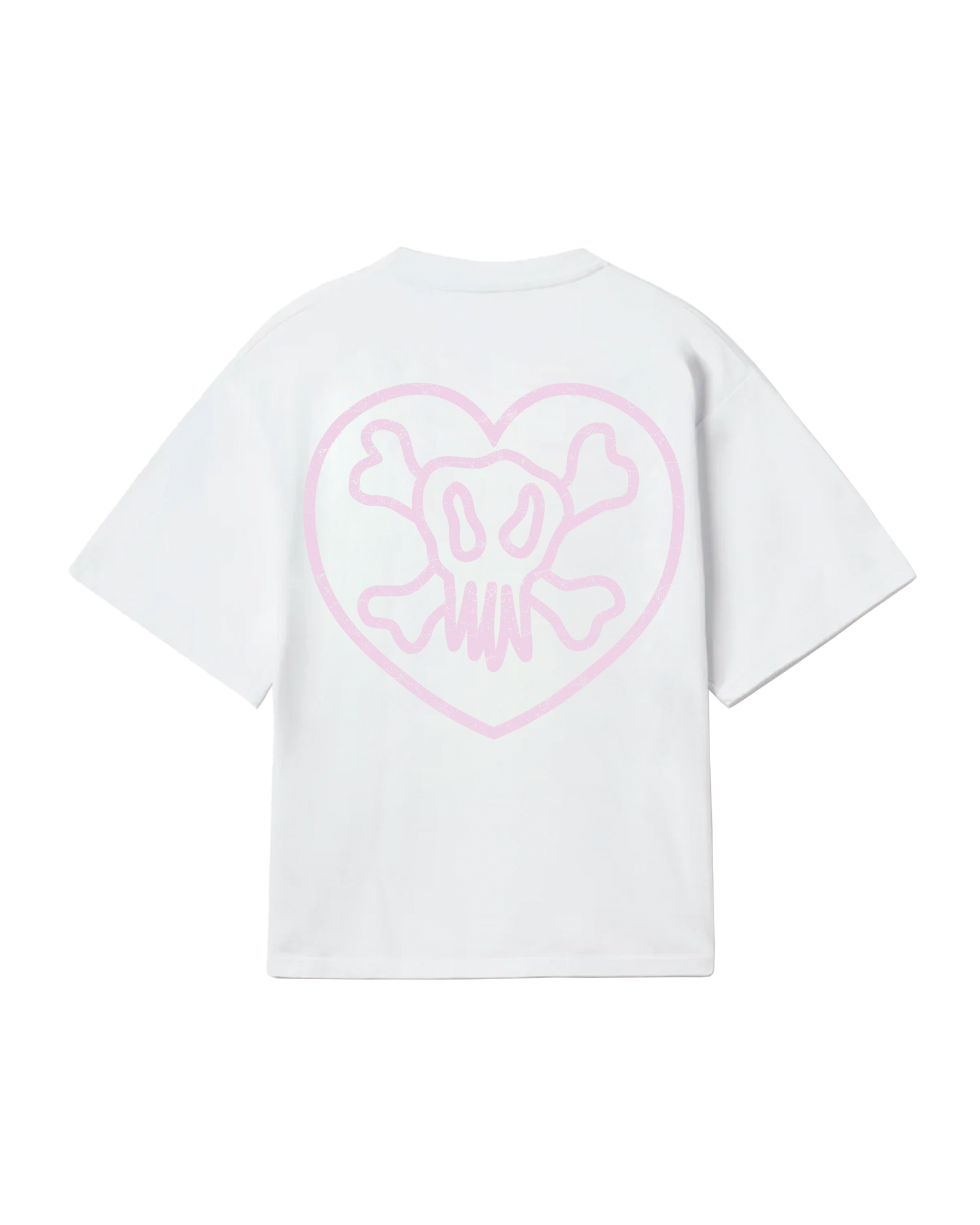 PINK - SKULL AND HEART