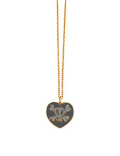 Cargar imagen en el visor de la galería, GREY LOVE AND DEATH NECKLACE
